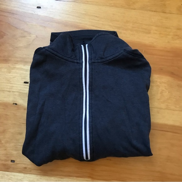 Women’s Horny Toad cotton quarter zip pullover shirt, grey & pink, size medium - Picture 6 of 6